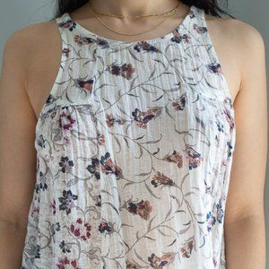 Urban Outfitters Flowy Floral Tank